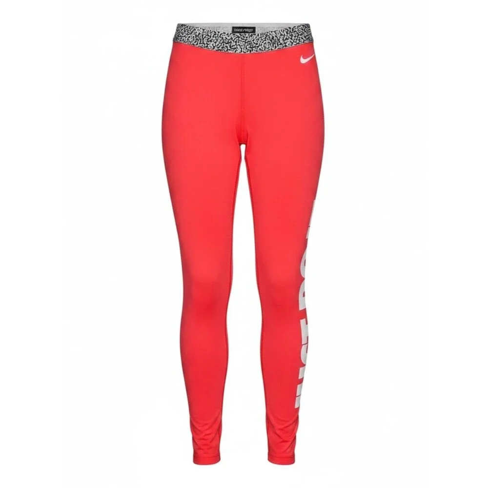 Nike Dri-Fit Pink 'Just Do It' Leggings
